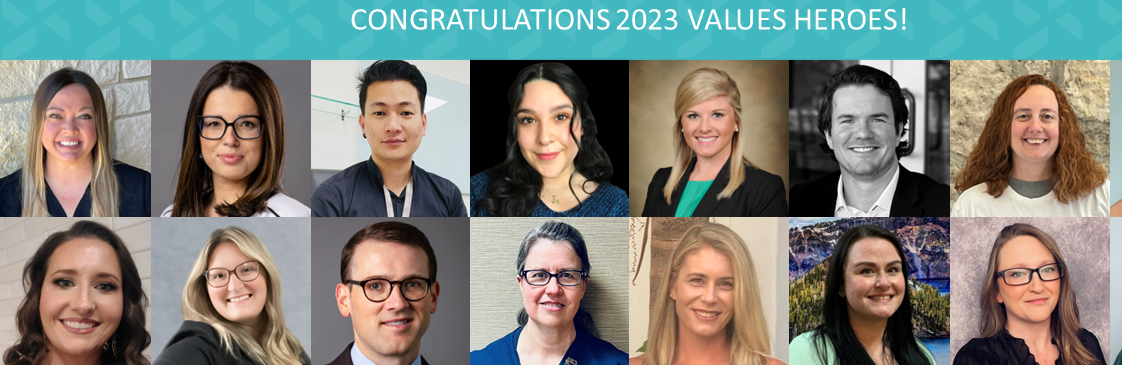 SCA Health's 2023 Values Hero's